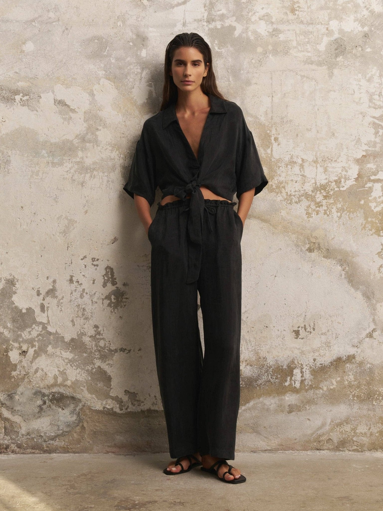 Lucid Flow Tie Pants - Echo Market