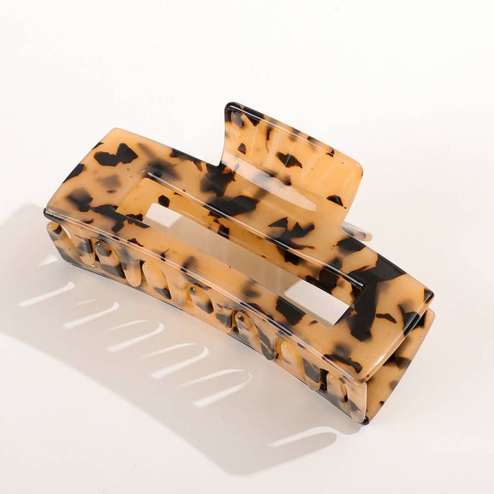 Luna | Classic Large Rectangle Claw Clip - Echo Market