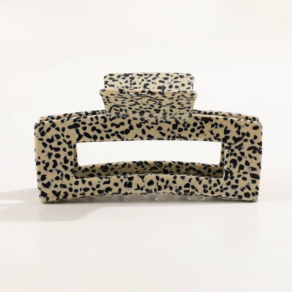 Luna | Classic Large Rectangle Claw Clip - Echo Market