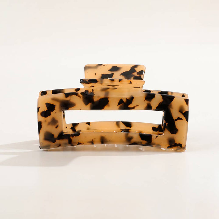 Luna | Classic Large Rectangle Claw Clip - Echo Market
