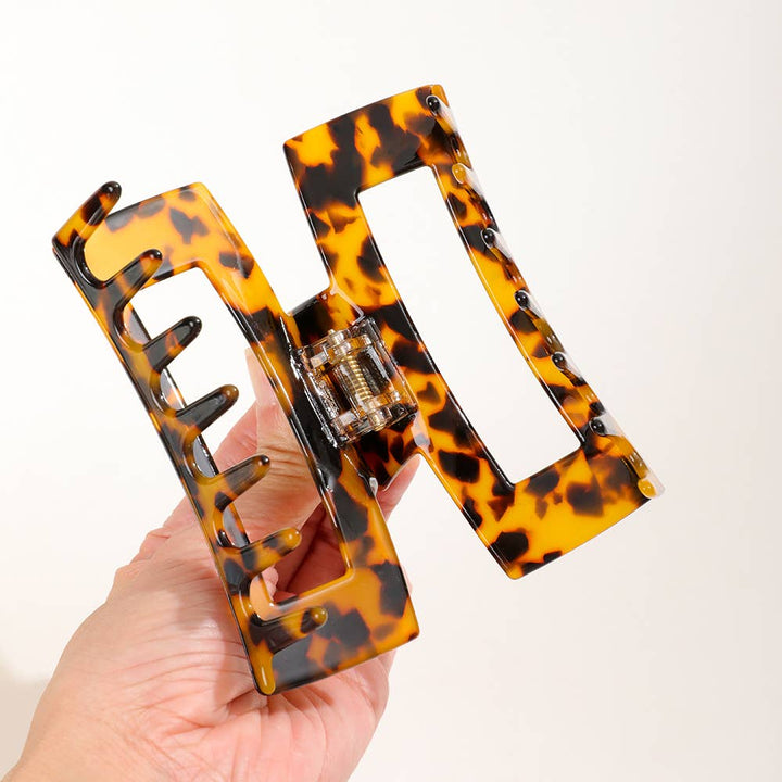 Luna | Classic Large Rectangle Claw Clip - Echo Market