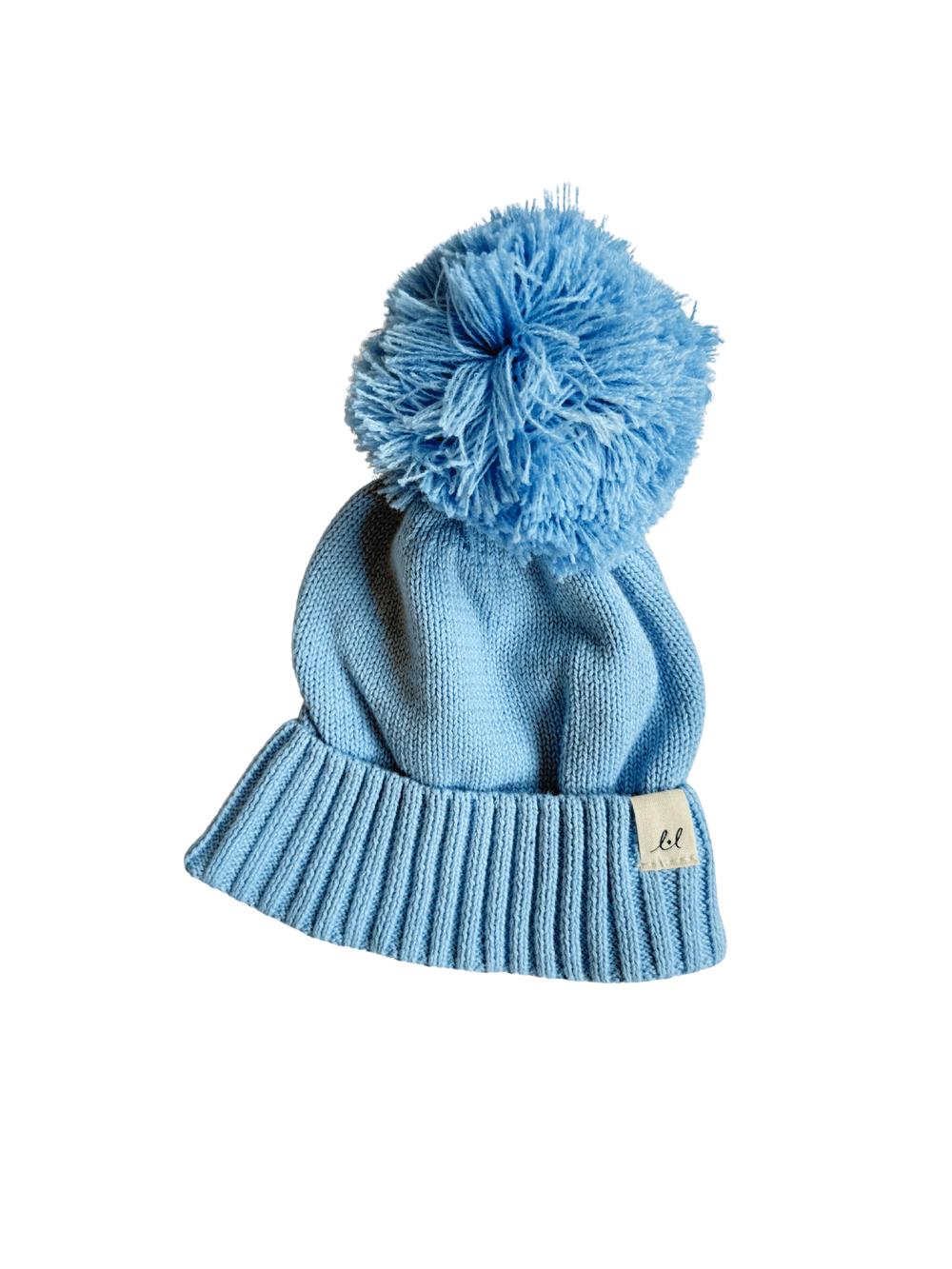 Luna + Luca Pom Beanie | Powder Blue - Echo Market