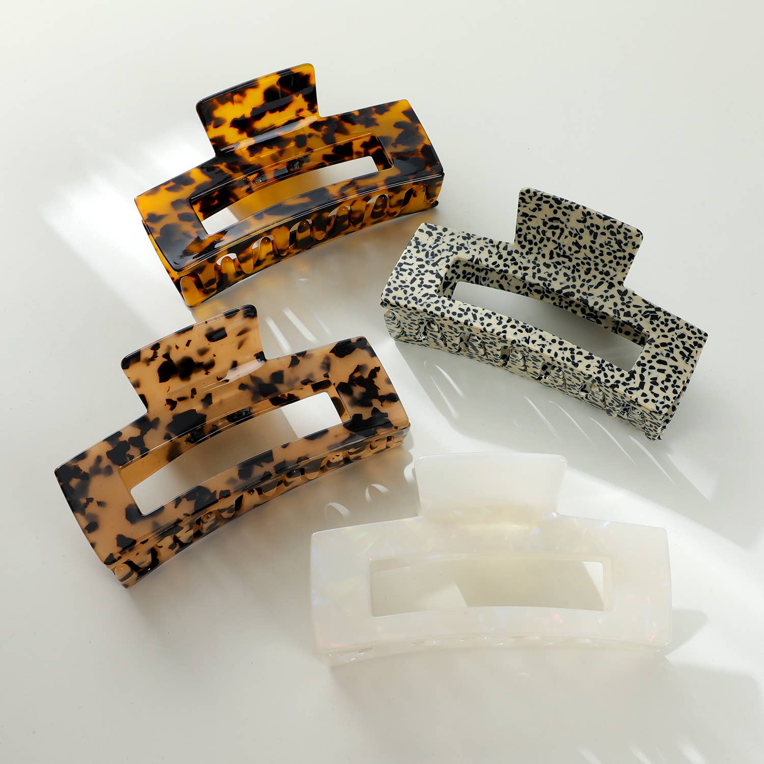 Luna Mega Core | Classic Mega Rectangle Claw Clip - Echo Market