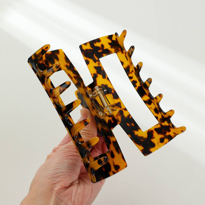 Luna Mega Core | Classic Mega Rectangle Claw Clip - Echo Market