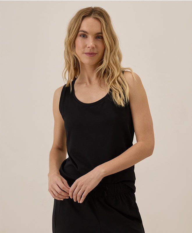 Luxe Stretch Jersey Tank - Echo Market