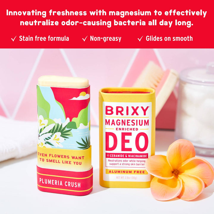 Magnesium Enriched Deodorant | Plumeria Crush - Echo Market