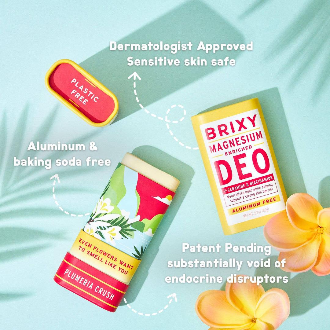 Magnesium Enriched Deodorant | Plumeria Crush - Echo Market