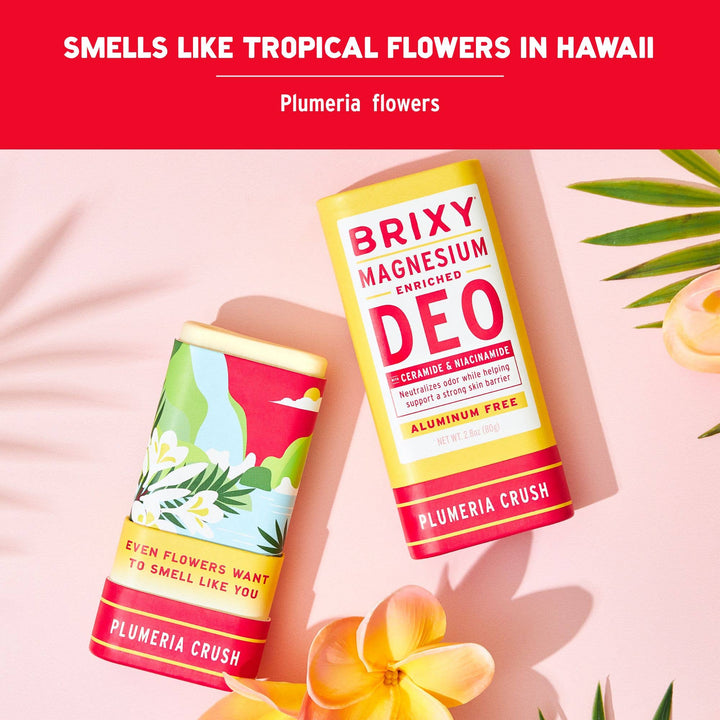 Magnesium Enriched Deodorant | Plumeria Crush - Echo Market