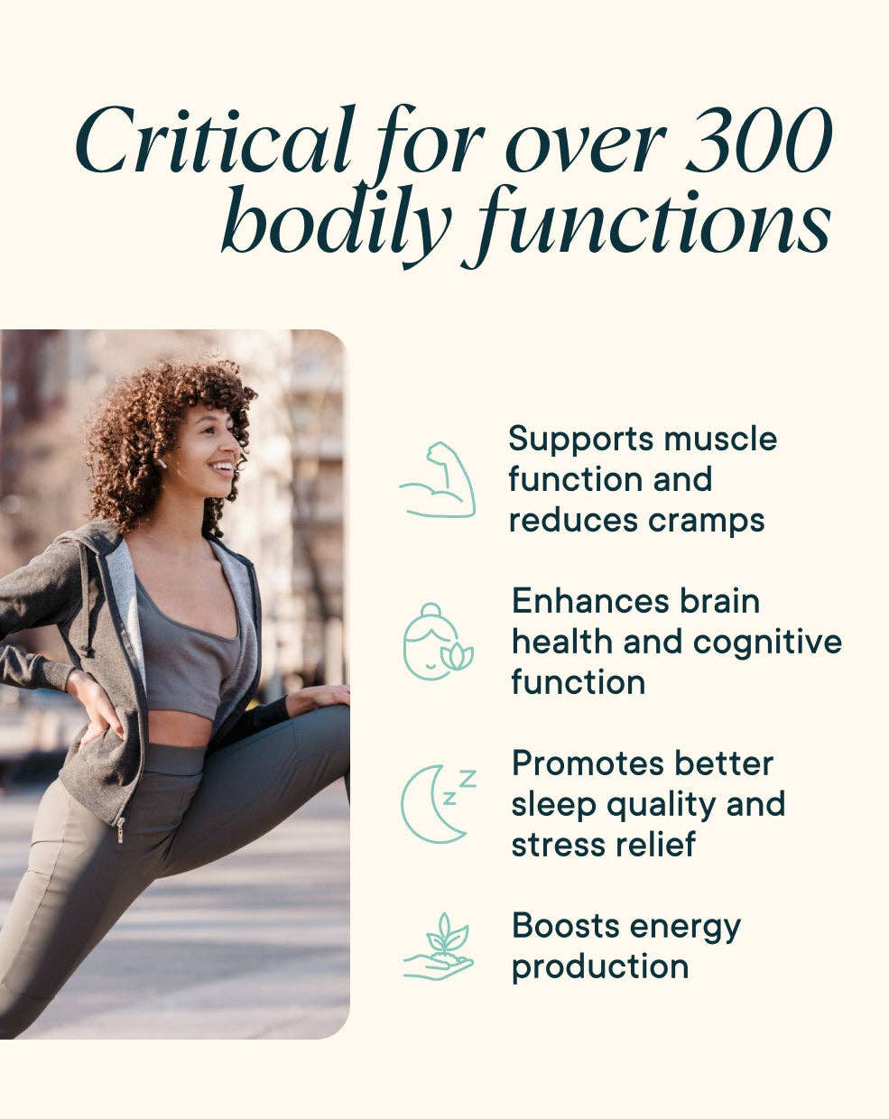 Magnificent | 4 - in - 1 Magnesium Powder Supplement - Echo Market