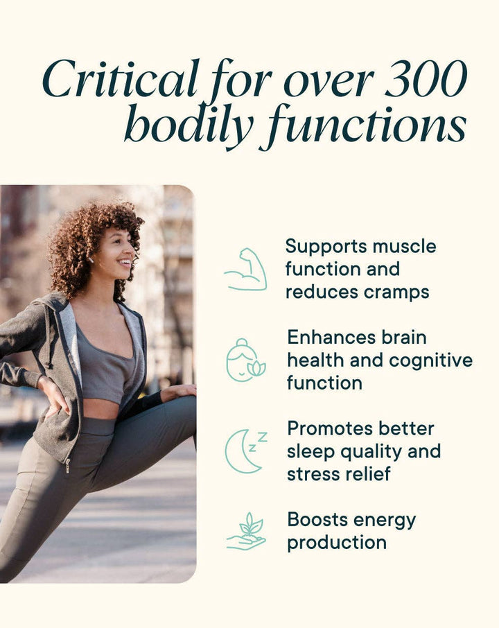 Magnificent | 4 - in - 1 Magnesium Powder Supplement - Echo Market