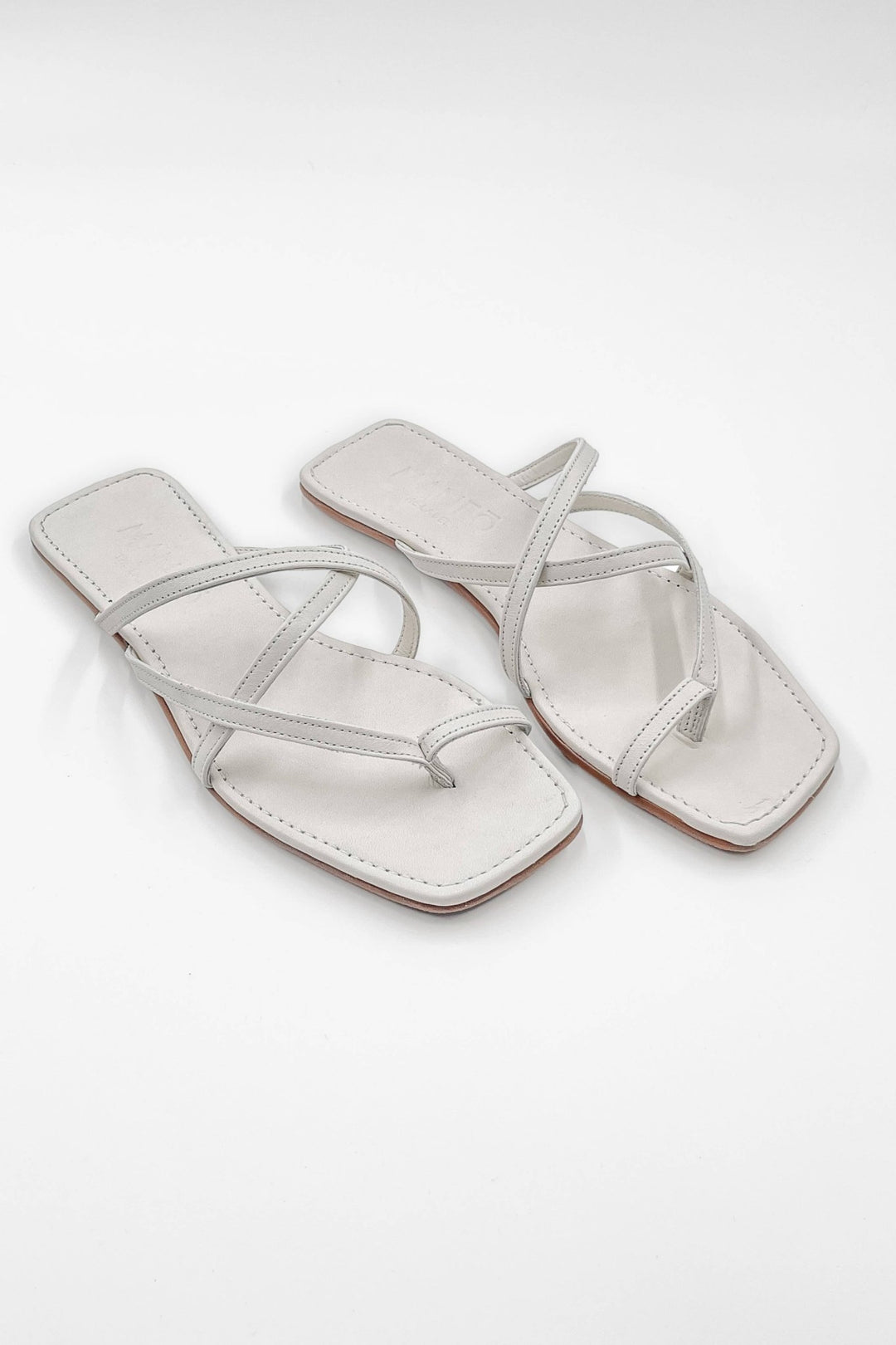 Maneo Leandra Slide Leather Sandal - Echo Market