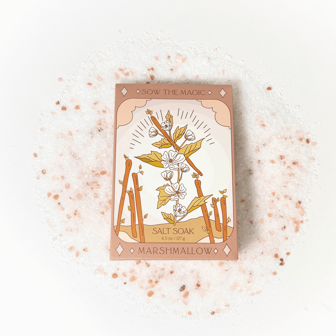 Marshmallow Tarot Bath Salt Soak - Echo Market