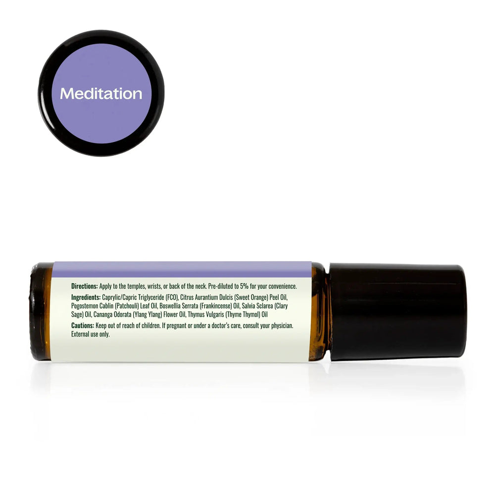 Meditation Essential Oil Blend Roll On - Echo Market