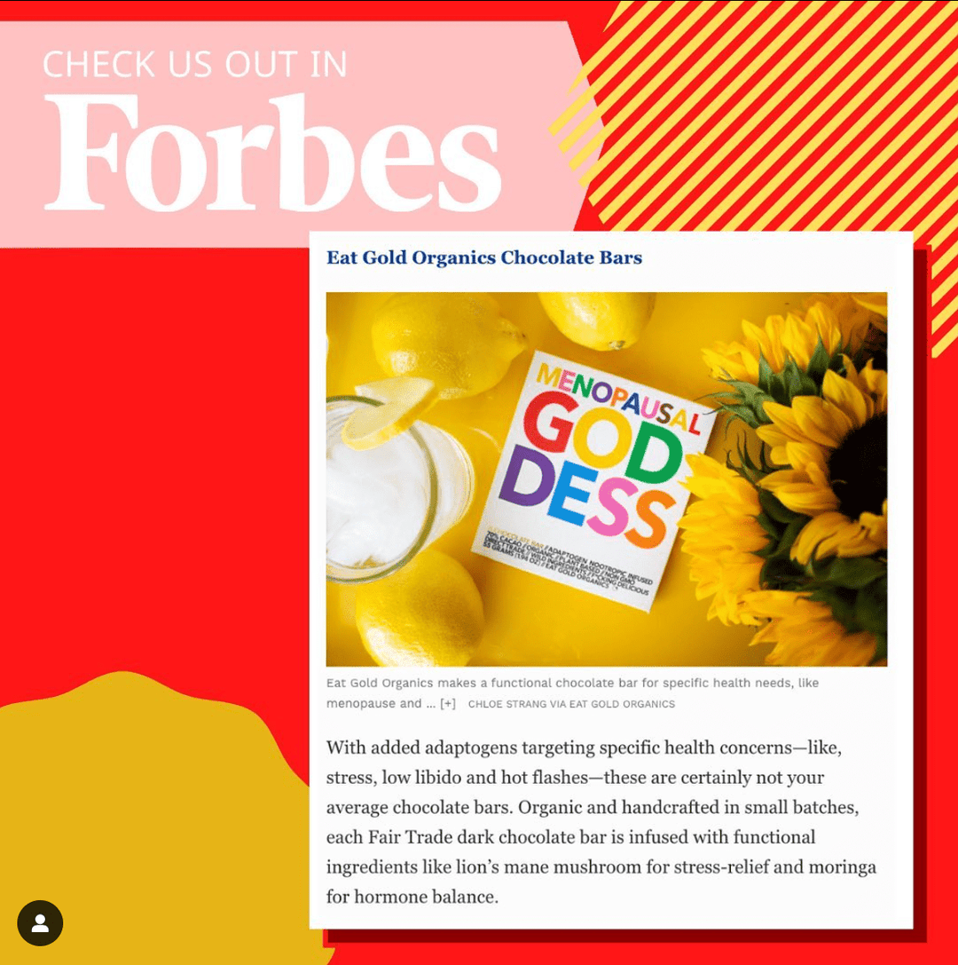 MENOPAUSAL GODDESS | Adaptogenic Chocolate Bar - Echo Market