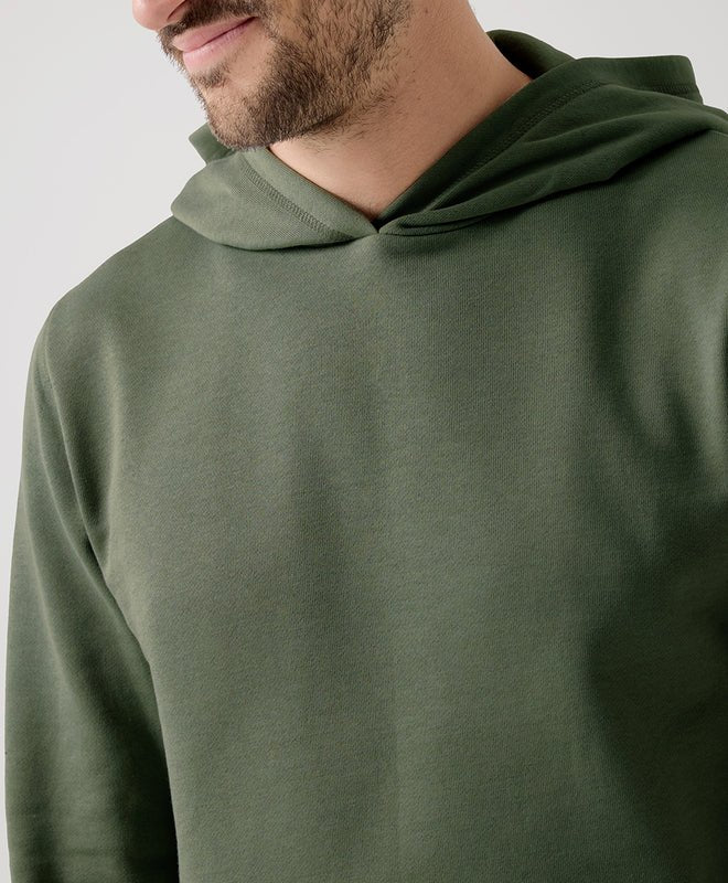 Men’s Brushed Fleece Pullover Hoodie - Echo Market