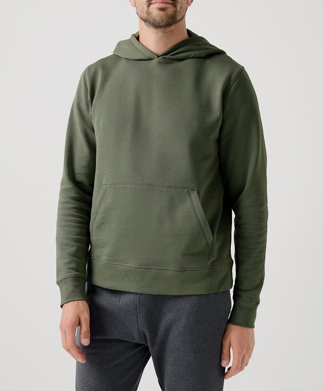 Men’s Brushed Fleece Pullover Hoodie - Echo Market