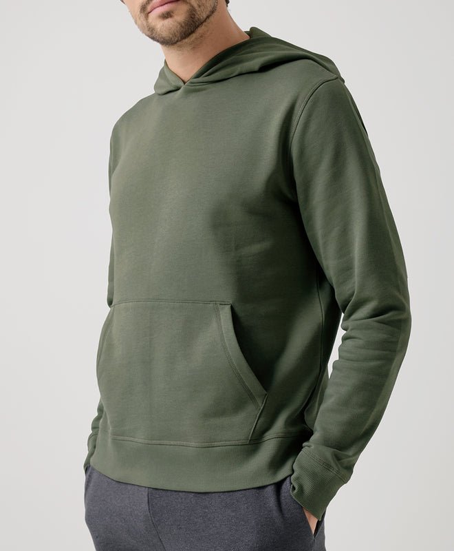 Men’s Brushed Fleece Pullover Hoodie - Echo Market