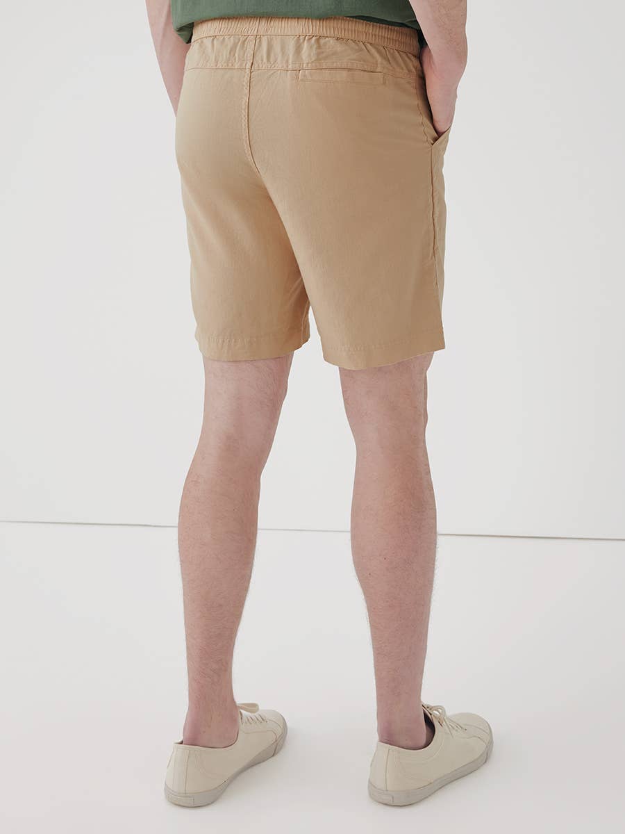 Men's Canopy Linen Blend Weekend Short - Echo Market