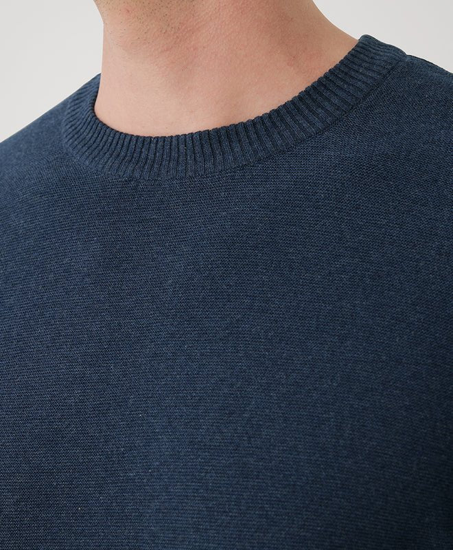 Men's Classic Fine Knit Crew Sweater - Echo Market