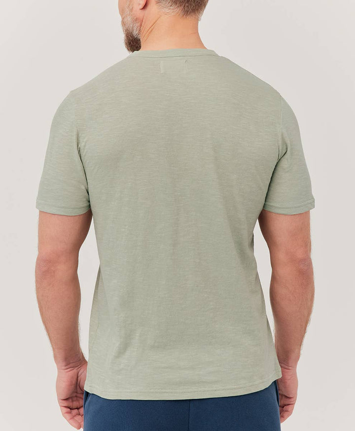 Men’s Featherweight Slub Crew Tee - Echo Market