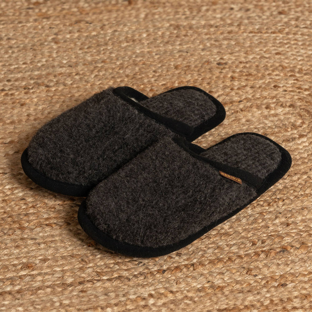 Men's Merino Fluffy Slippers - Echo Market