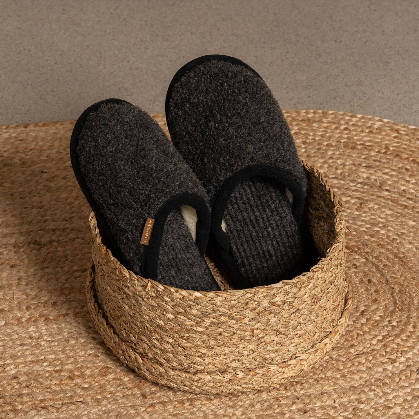 Men's Merino Fluffy Slippers - Echo Market