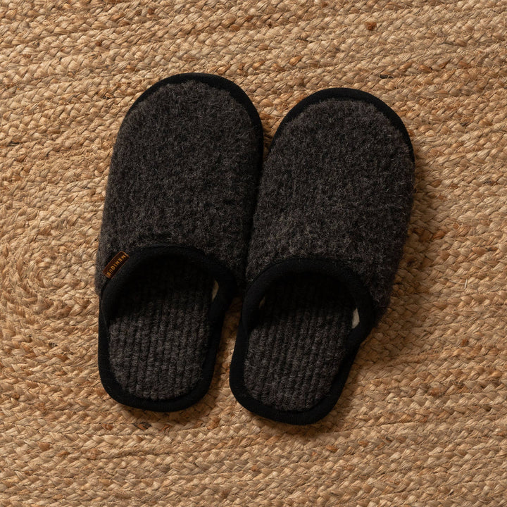 Men's Merino Fluffy Slippers - Echo Market