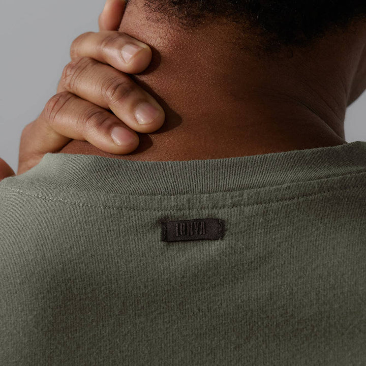 Men's Slumberknit™ Henley Tee | Shaded Olive - Echo Market