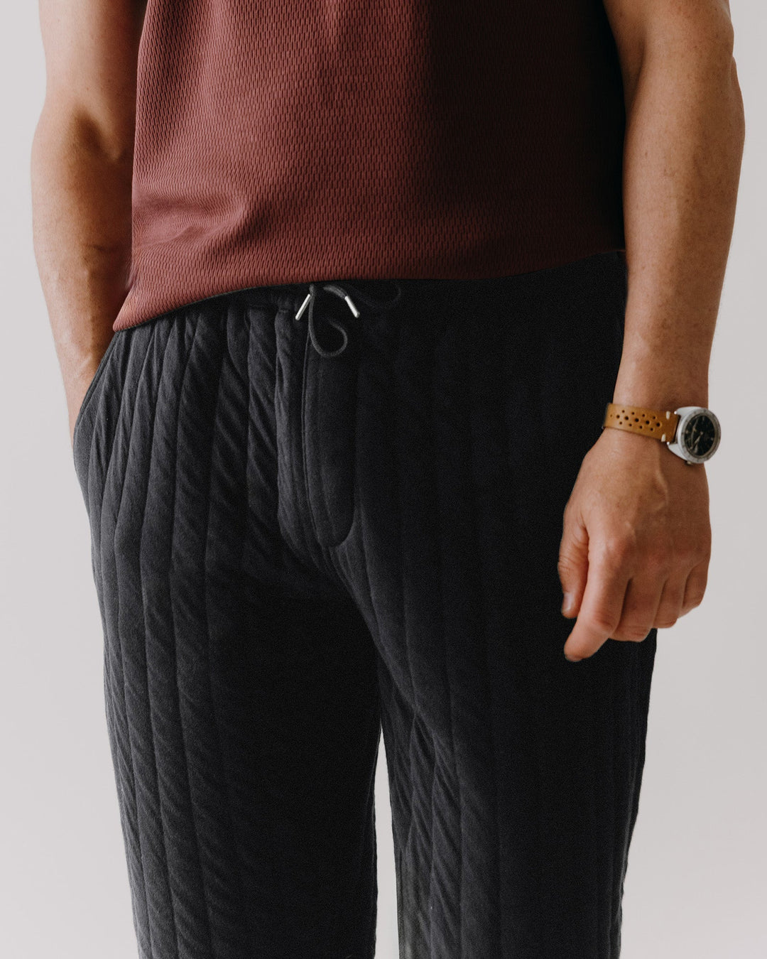 Men's The Apres Pant |Quilted Jersey - Echo Market