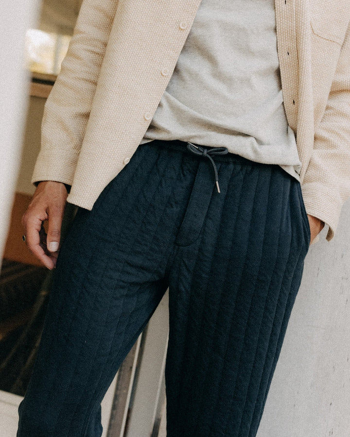 Men's The Apres Pant |Quilted Jersey - Echo Market