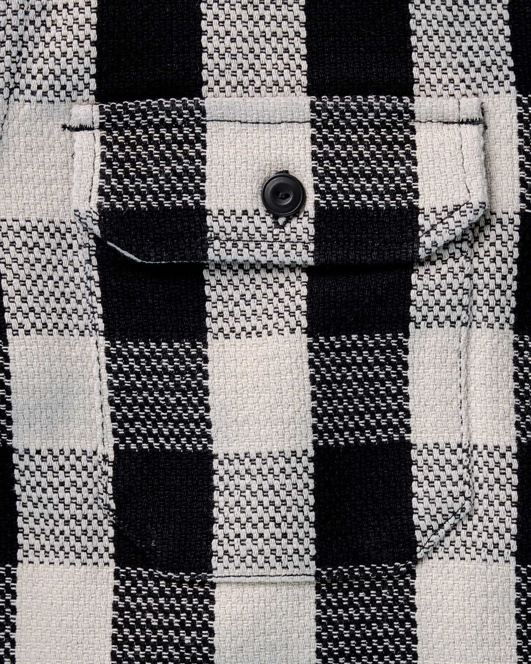 Men's The Division Shirt | Black Indigo Check - Echo Market