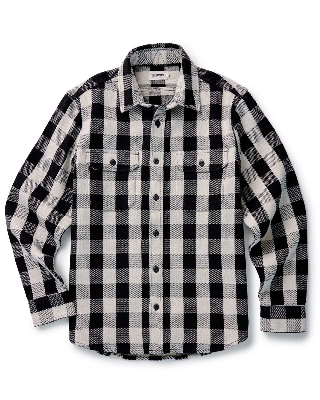 Men's The Division Shirt | Black Indigo Check - Echo Market