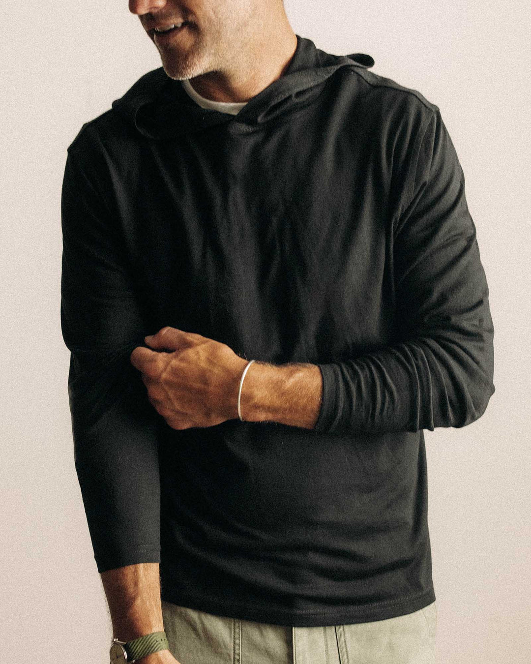 Men's The Ridgeline Merino Hoodie | Coal - Echo Market
