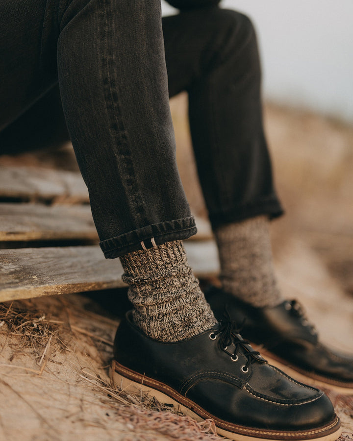 Men's The Slim Jean | Washed Black Organic Slub Selvedge - Echo Market