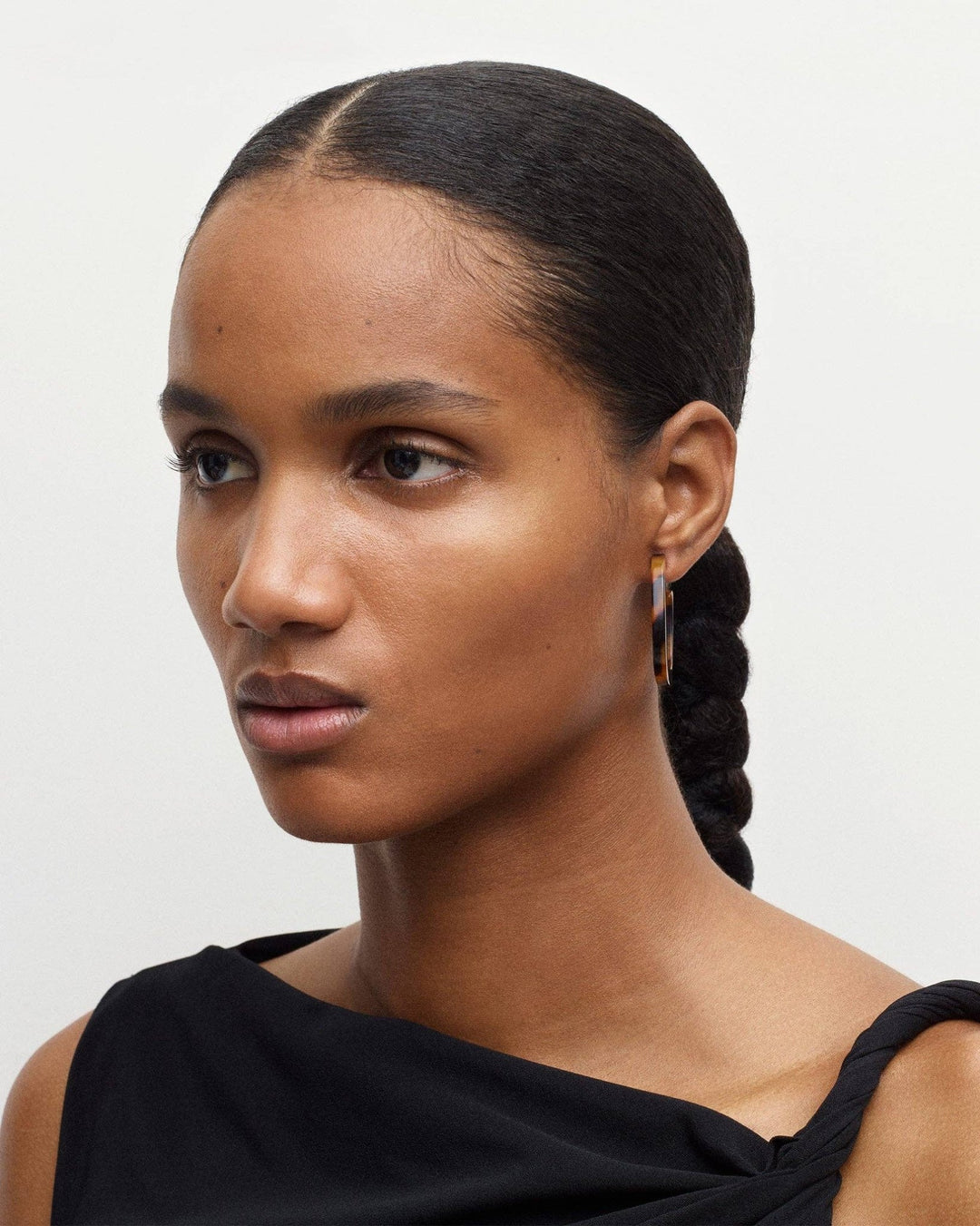Midi Square Hoops | Jadeite - Echo Market