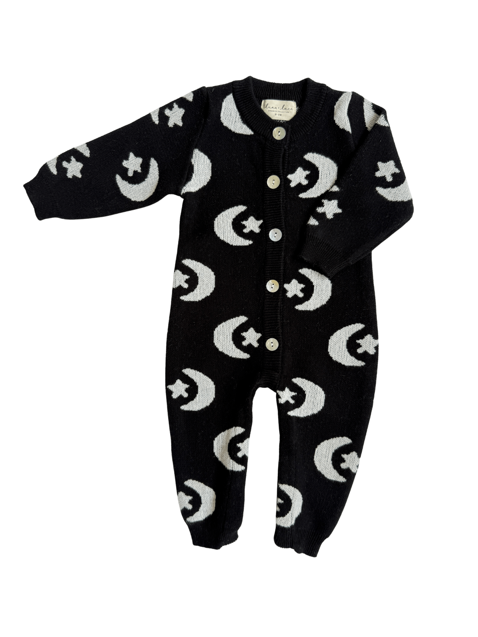 Midnight Sky Jacquard Jumpsuit - Echo Market