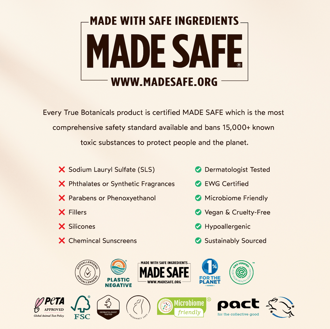 Product label for &