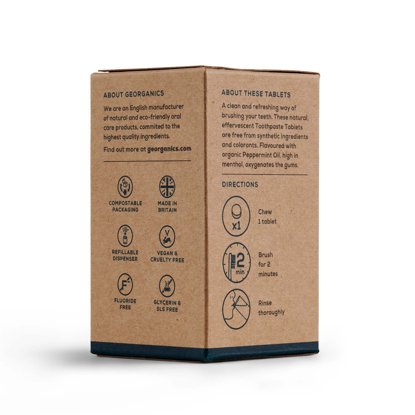 Mineral Toothtablets | English Peppermint - Echo Market