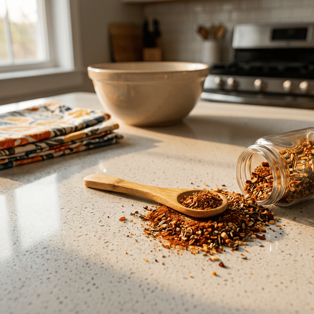 Mini Bamboo Spice Spoon - Echo Market