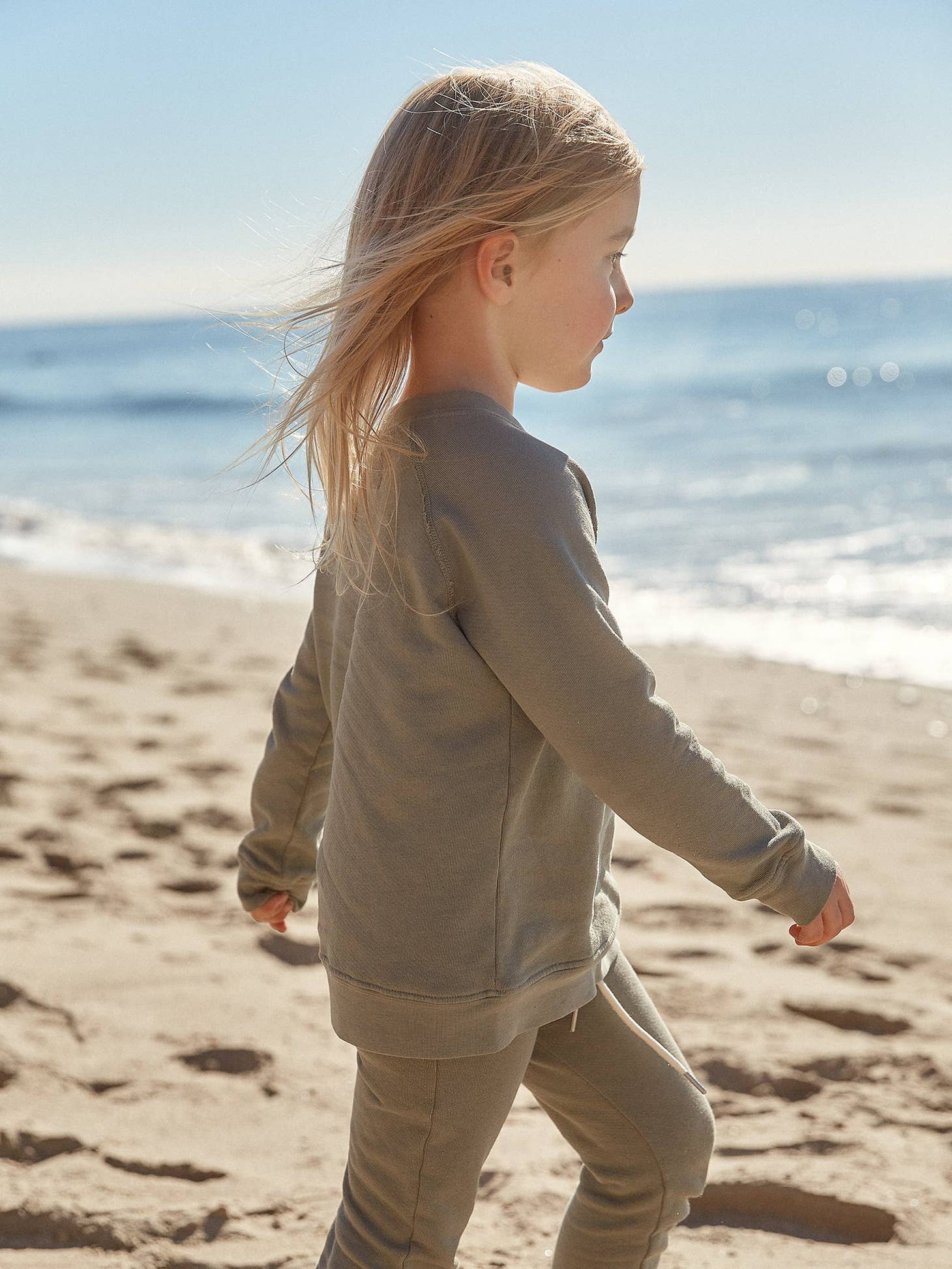 Mini Organic Terry Raglan Sweatshirt - Echo Market