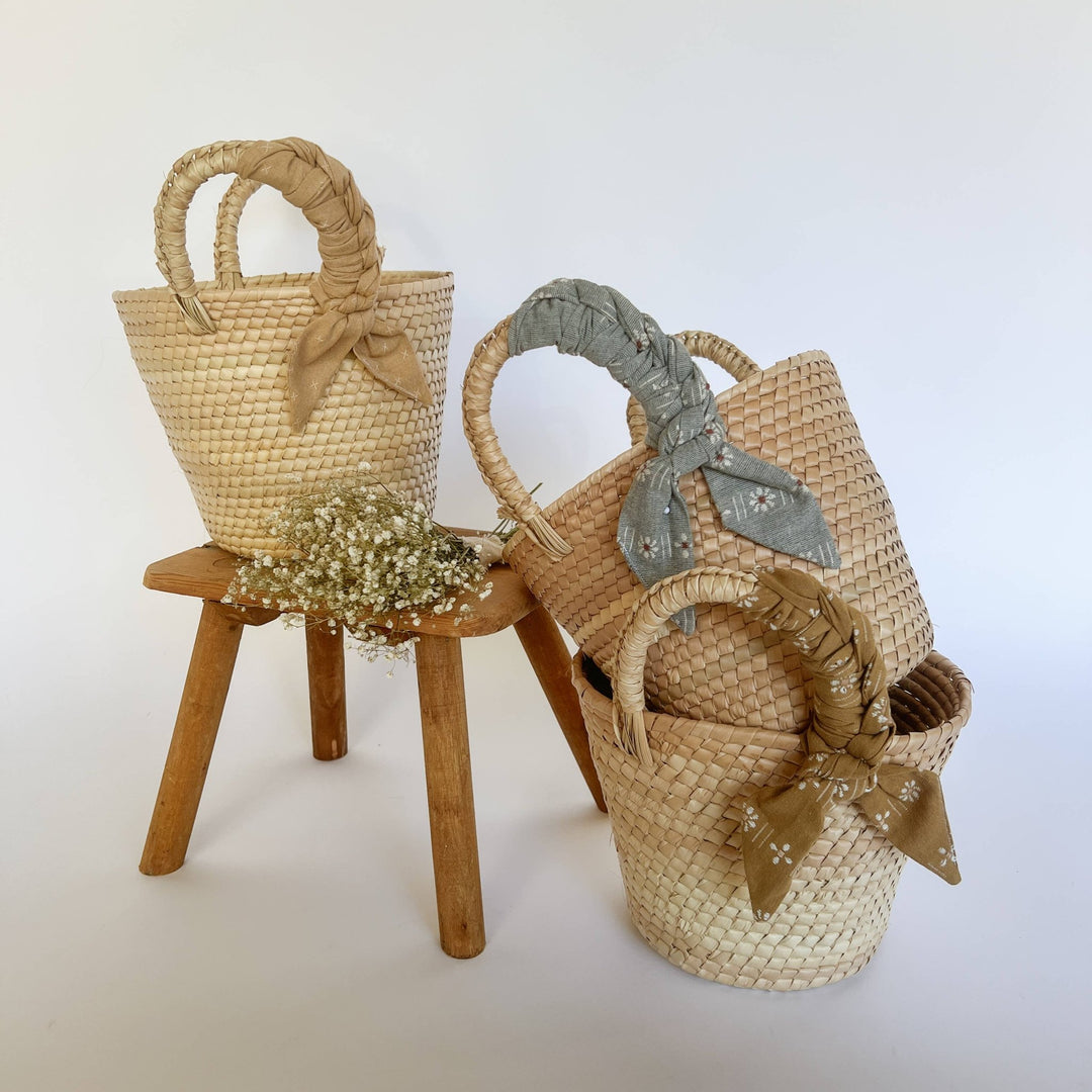 Mini Somerset Basket Bag - Echo Market