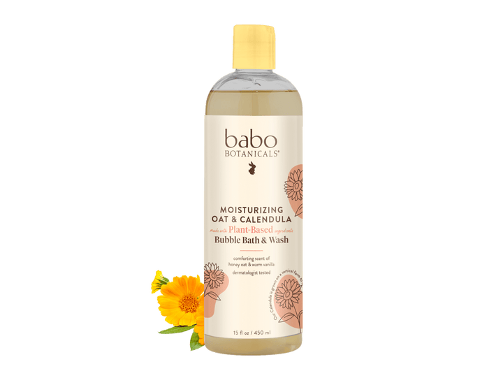 Moisturizing Oat & Calendula Bubble Bath & Wash - Echo Market