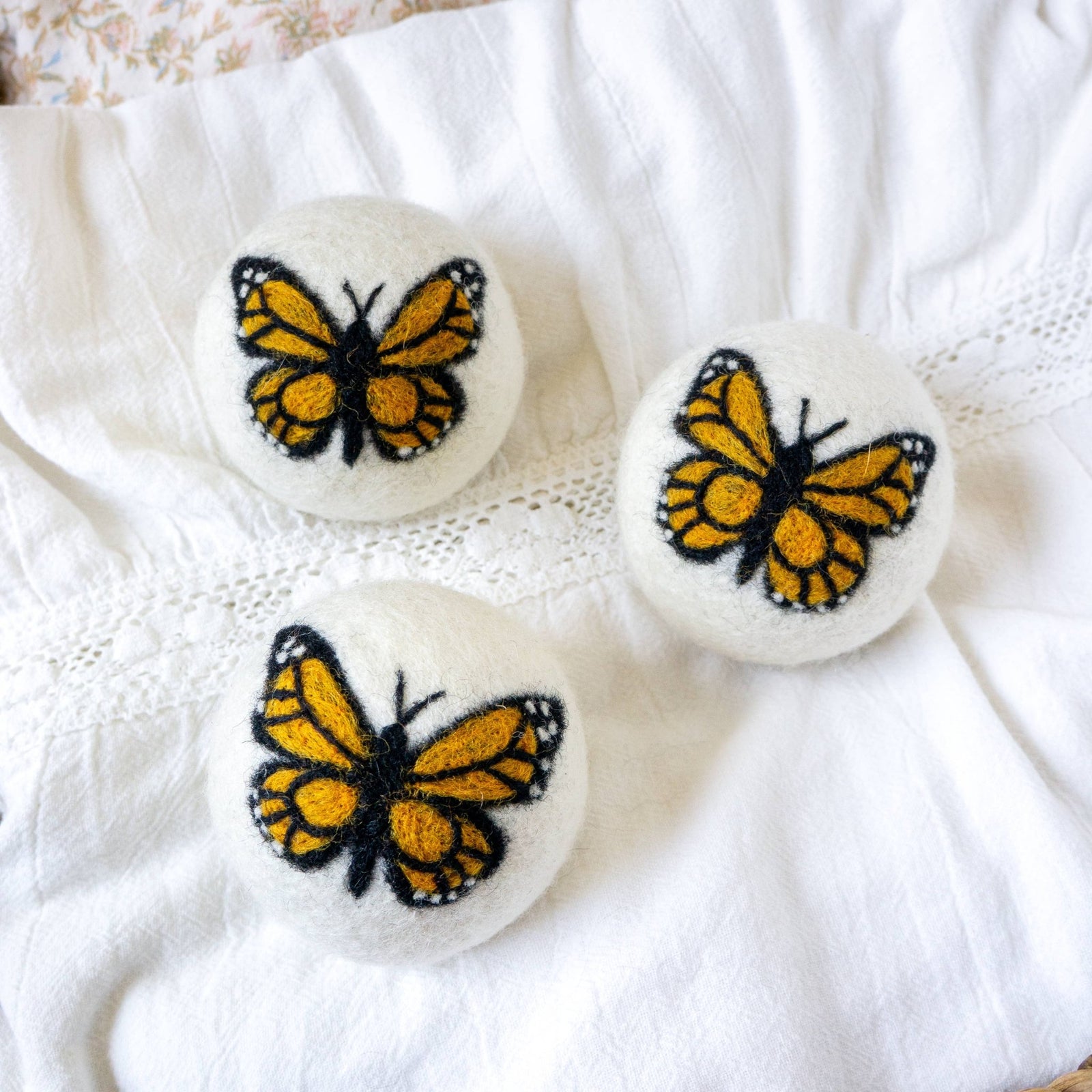Monarch Butterfly Eco Dryer Balls - Echo Market