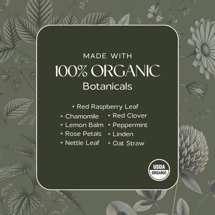 Moon Cycle Support Herbal Tea | PMS &amp; Menstrual Comfort - Echo Market