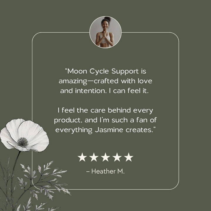 Moon Cycle Support Herbal Tea | PMS &amp; Menstrual Comfort - Echo Market