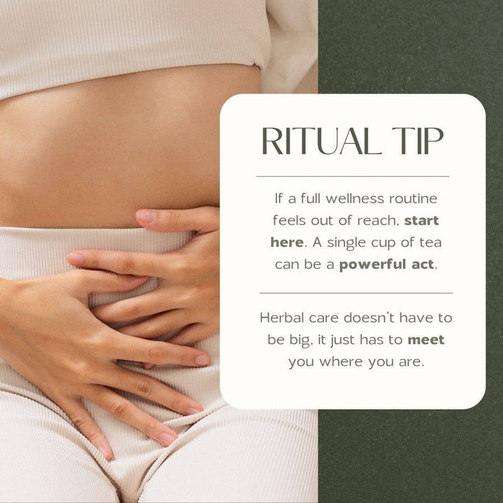 Moon Cycle Support Herbal Tea | PMS &amp; Menstrual Comfort - Echo Market