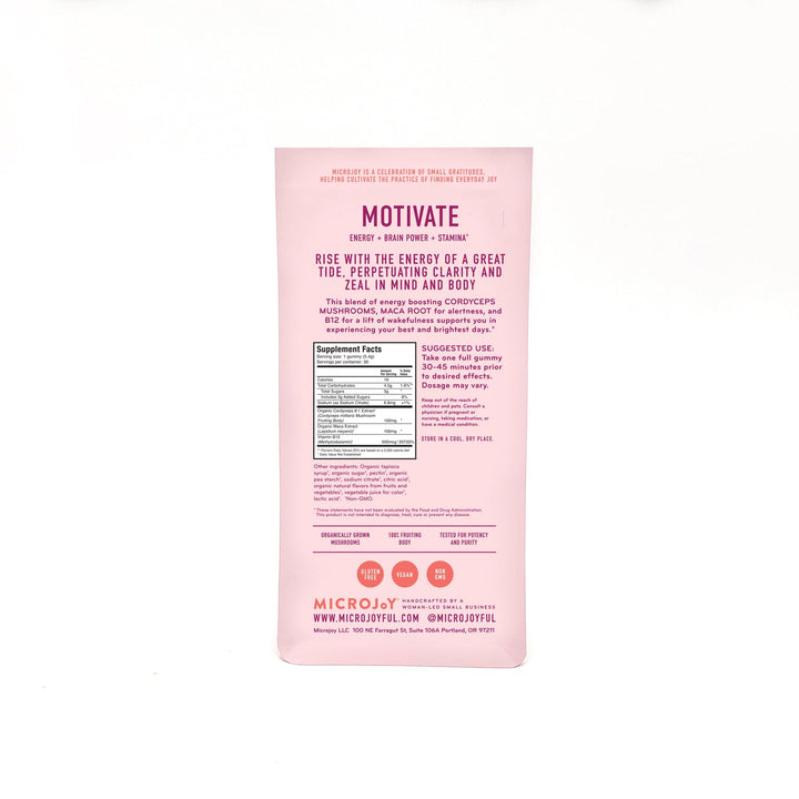 Motivate Mushroom Gummies - Echo Market
