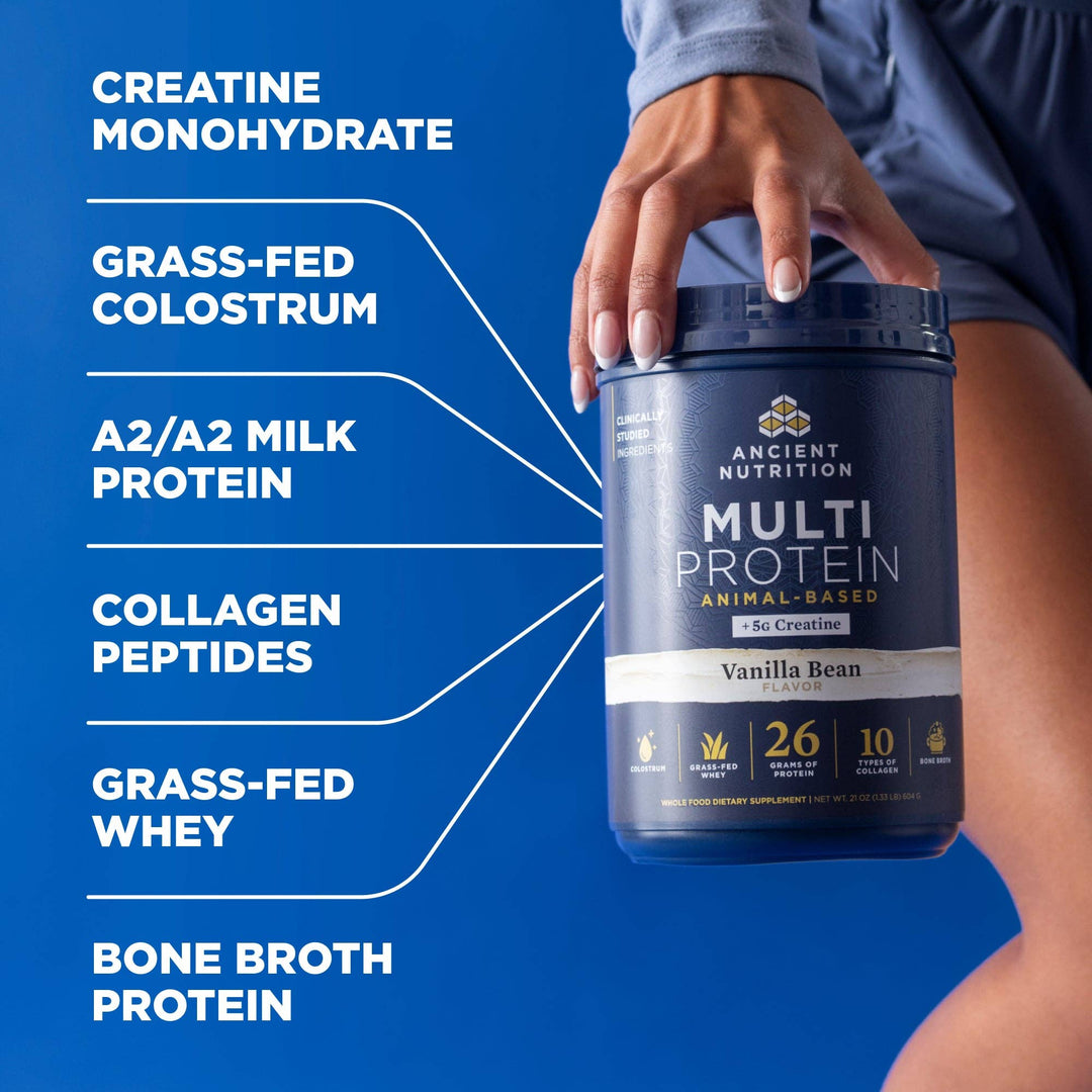 Multi Protein + Creatine | Powder Vanilla Bean - Echo Market