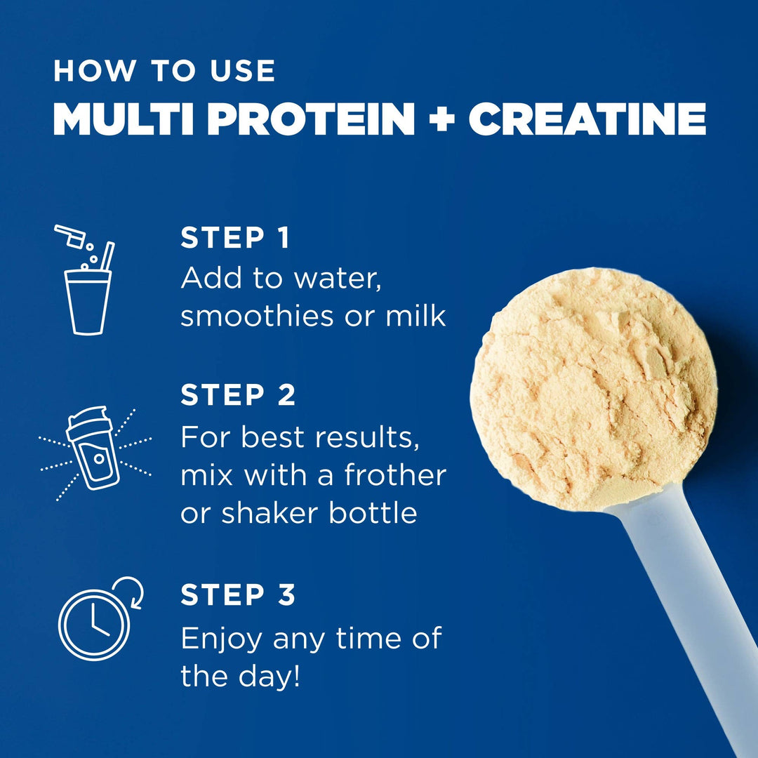 Multi Protein + Creatine | Powder Vanilla Bean - Echo Market
