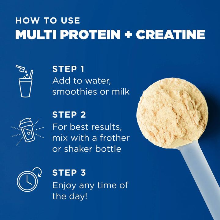 Multi Protein + Creatine | Powder Vanilla Bean - Echo Market